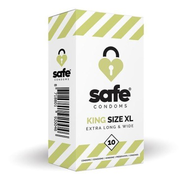 SAFE - Condooms King Size XL Extra Lang & Wijd (10 stuks)